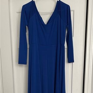 Saslax Maternity off the Shoulder Half Circle Gown for Baby Shower